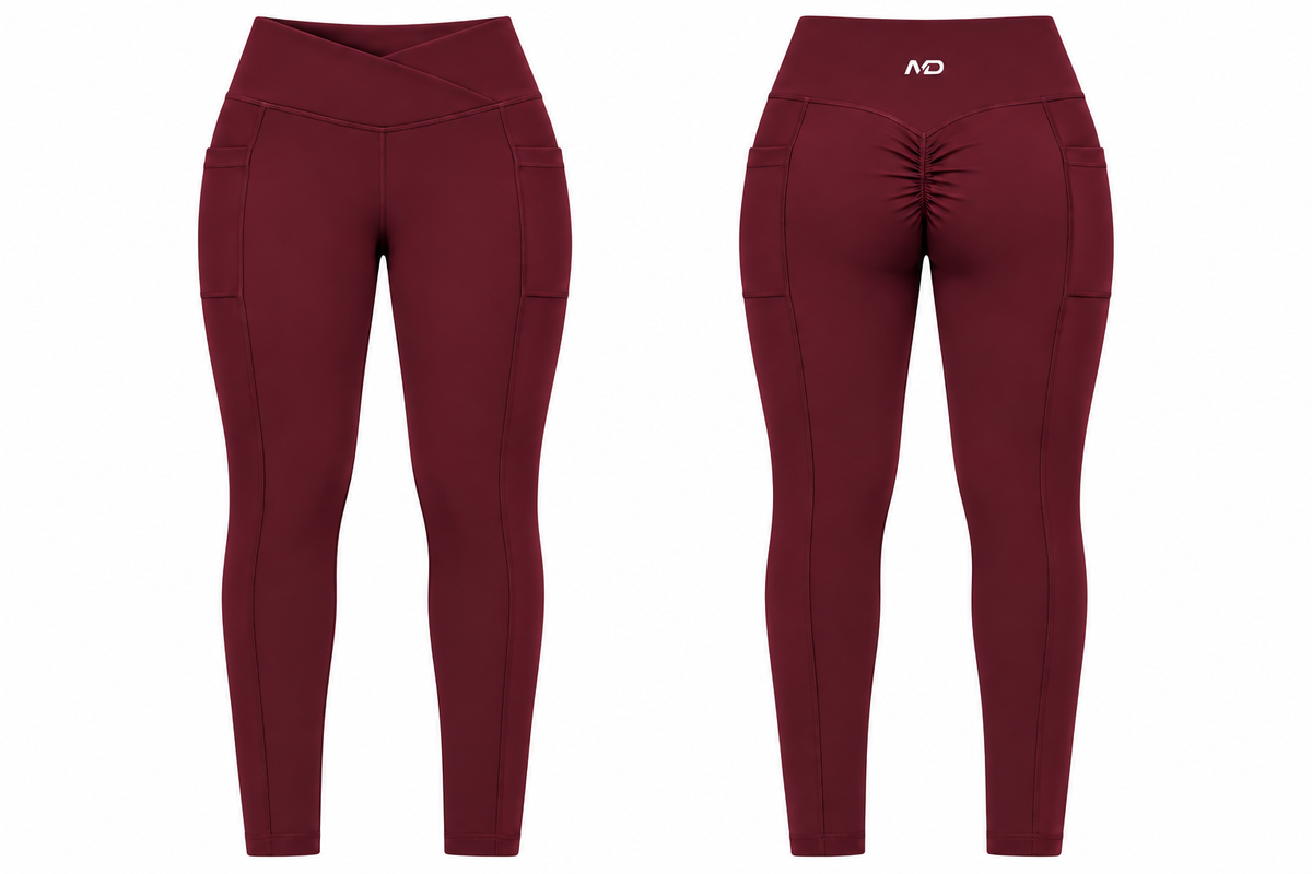 WL-NY-003 High-Waisted Cotton Blend Leggings