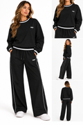 WTPSP-CO-001 Women's Relaxed Fit Sweatshirt & Jogger Pants Set