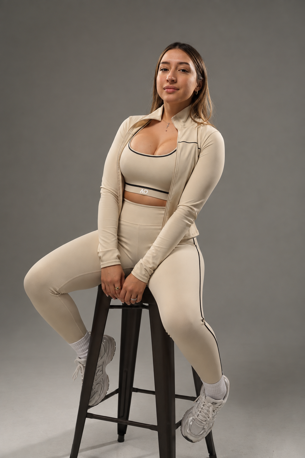 WBJLS-NY-001 Women’s Bra, Jacket & Leggings Set.