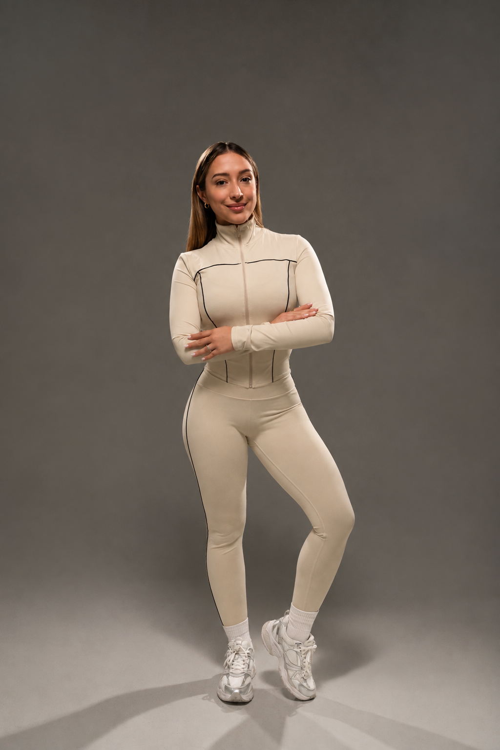 WBJLS-NY-001 Women’s Bra, Jacket & Leggings Set.