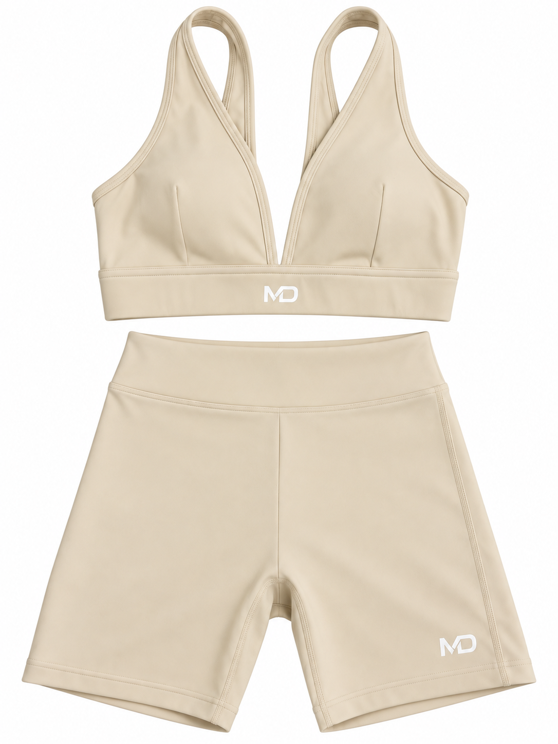 Women’s sports bra and shorts set