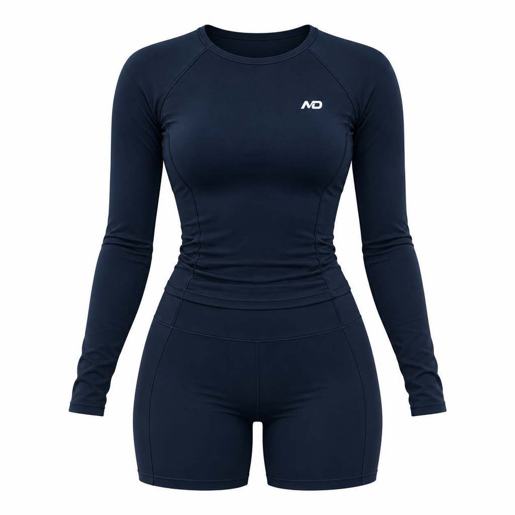 WLS-NY-001 Women’s Nylon Long-Sleeve Sports Top