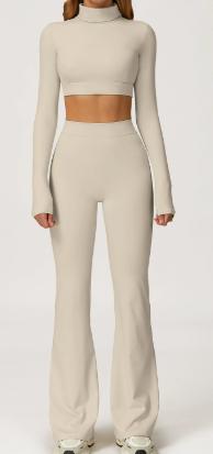 WTPS-PL-003 Women’s long-sleeve top and pants set.