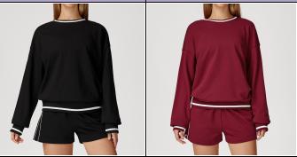 WTPSS-CO-001 Two-piece sweater and short set