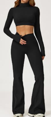 WTPS-PL-003 Women’s long-sleeve top and pants set.