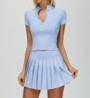 WTSS-NY-001 Women’s Skirt & Shirt Set.