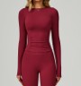 WLS-NY-001 Women’s Nylon Long-Sleeve Sports Top